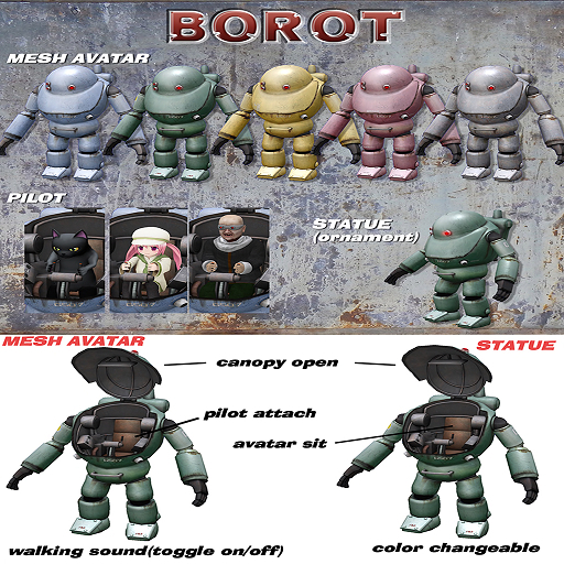 BOROT pilot cat