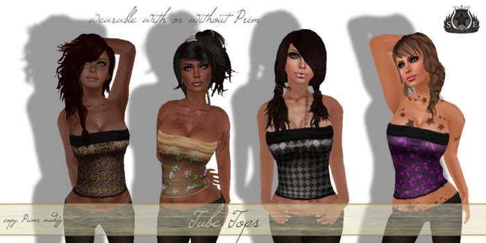 [SE*Designz] Tube Tops - Fatpack