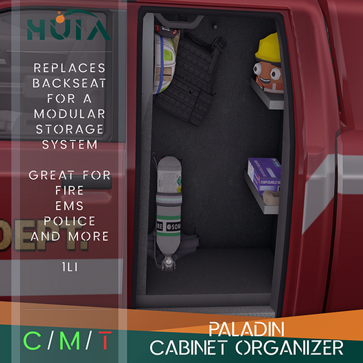 ~Huia~ Paladin Cabinet System