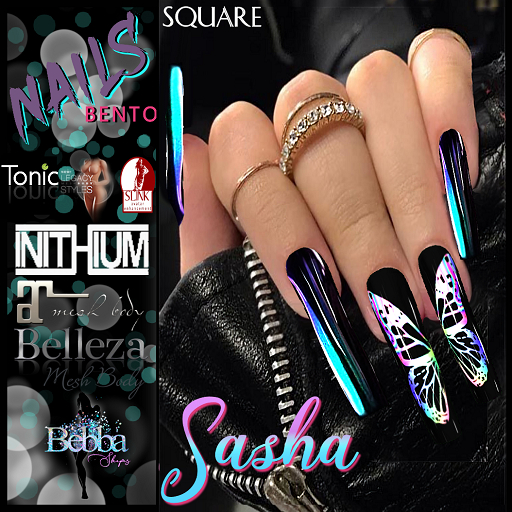 ::BEBBA:: Sasha Bento Nails Square