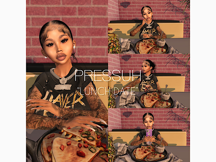 PRESSUH// 'LUNCH DATE' POSEPACK