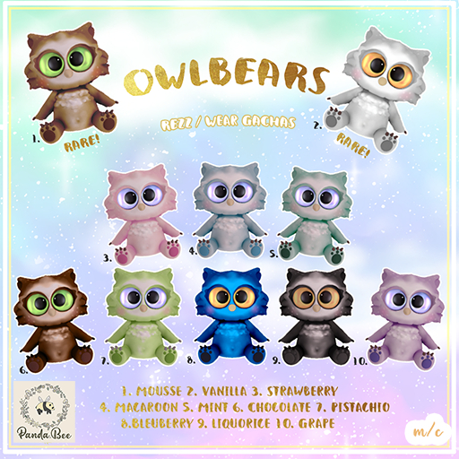 Pandabee  - Owlbears - #7. Pistachio