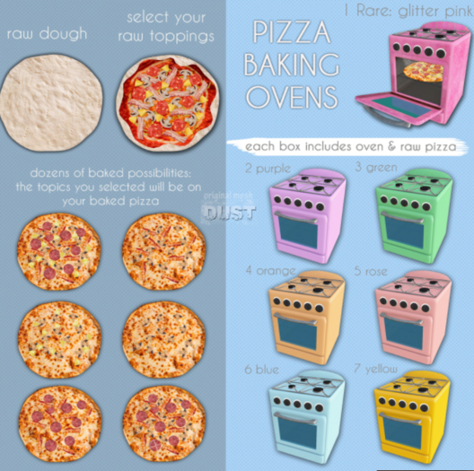 1 DUST: Kitchen Range - PINK  [BOX - rezz] RARE