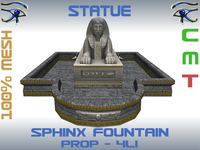 STATUE - SPHINX FOUNTAIN