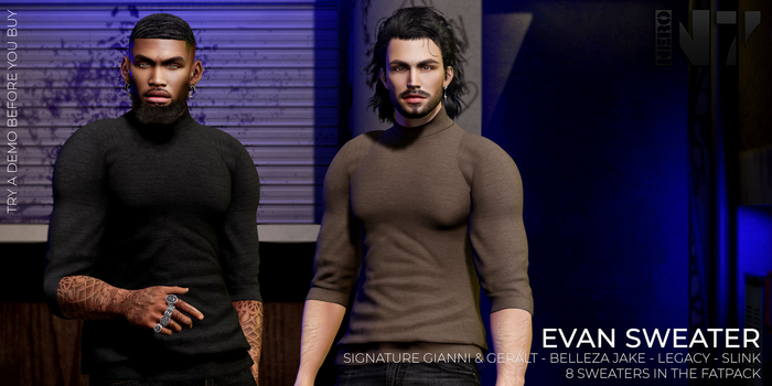 Nero - Evan Sweater - FATPACK