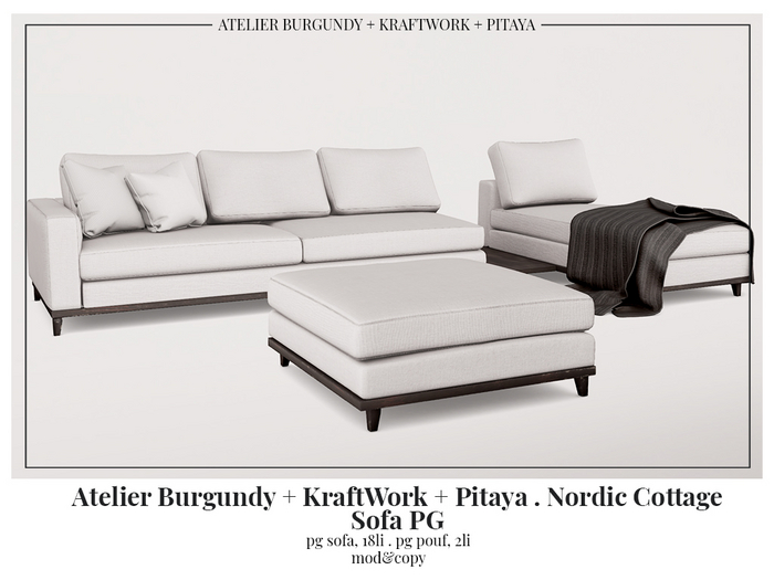 AB+KW+Pitaya . Nordic Cottage . Sofa PG *ADD*