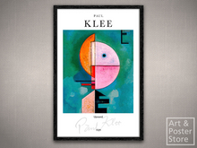 Upward - Paul Klee | Fine Art Poster | Mesh Frame with 6 texture options
