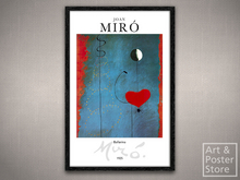 Ballerina - Joan Miró | Fine Art Poster | Mesh Frame with 6 texture options