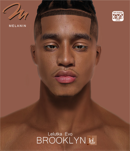 Melanin Brooklyn "Dark Brown" Face Appliers W/ Shape (Unpack)