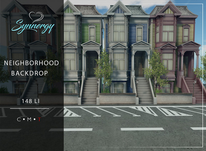 SYNNERGY//Neighborhood Backdrop 