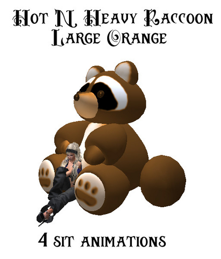 Hot N Heavy - Raccoon Large Orange