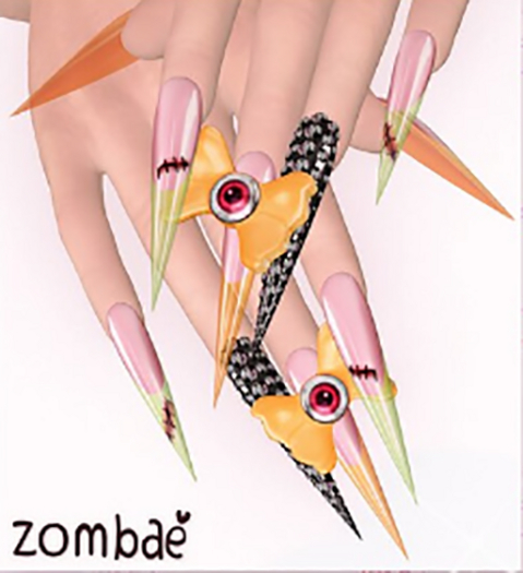 .tsg. Bento Nails - Stiletto Shape - Zombae