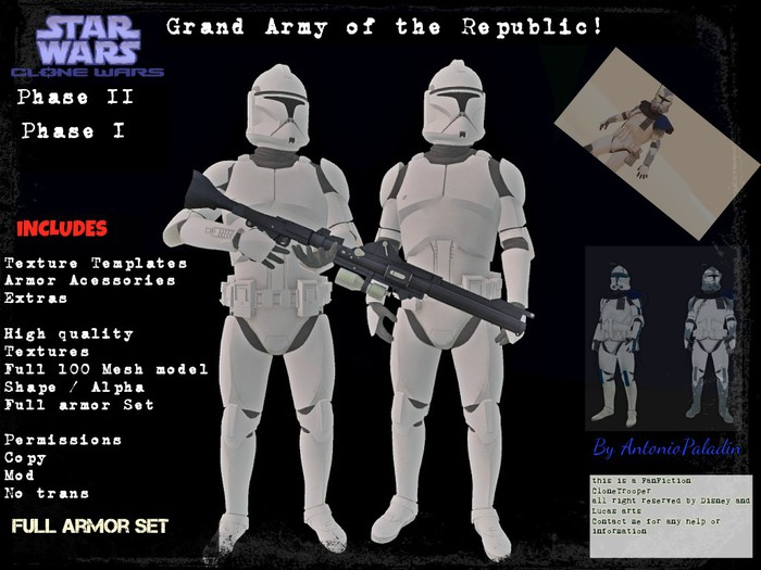 CloneTrooper Phase I / II