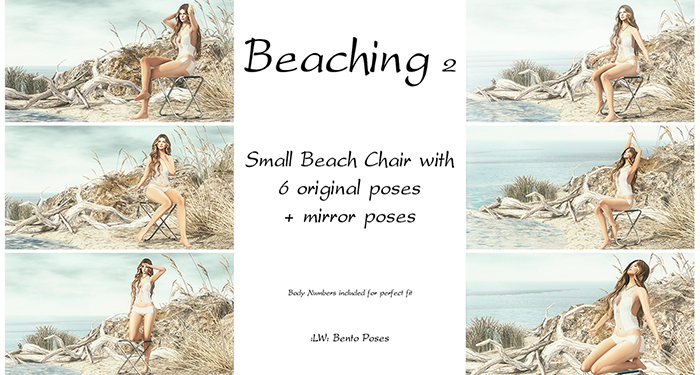 :LW: Bento Poses - Beaching 2 BOXED
