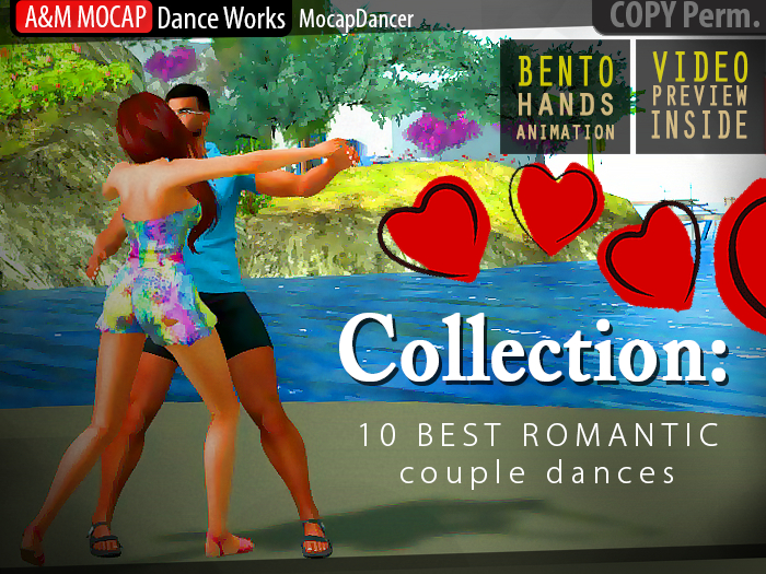 A&M: COLLECTION - 10 Romantic couple dances (bento) :: #TAGS - bundle, sensual, intimate