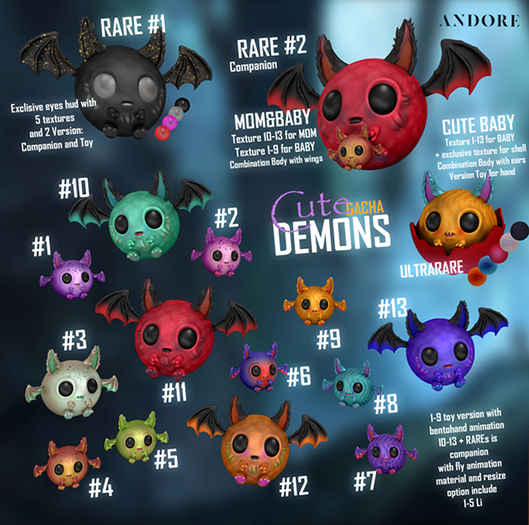 :ANDORE: - Gacha - Cute Demons #3