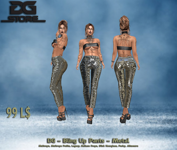 DG - Bling Up Pants- Metal - Box