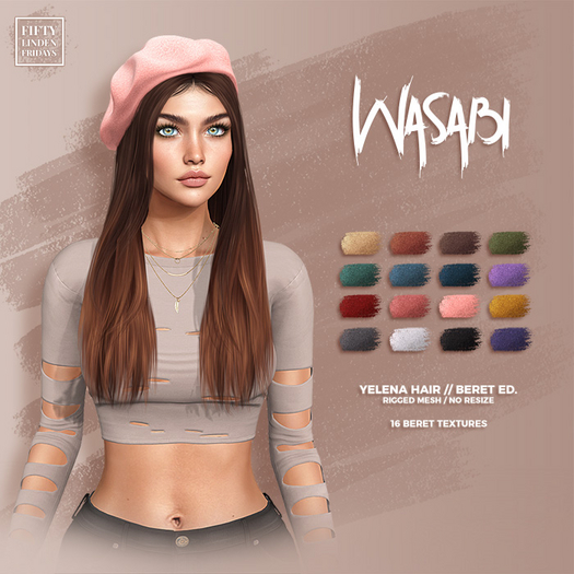 Wasabi // Yelena Beret Ed. Hair