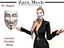 ZM - Carnival Vendetta Mask - FULL PERM MESH