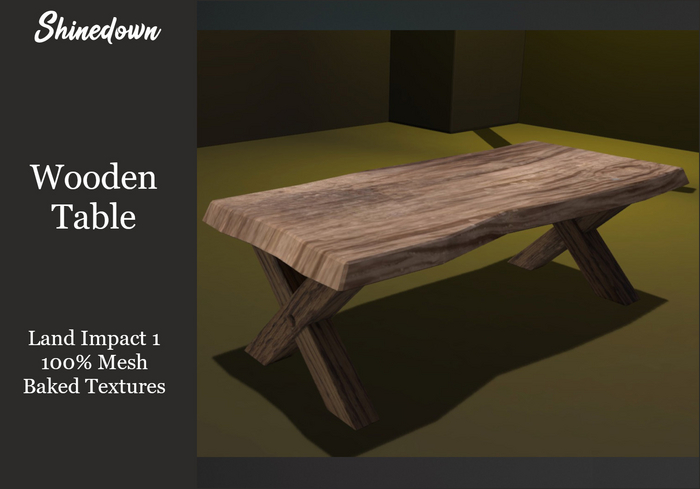 Shinedown - Wooden Table