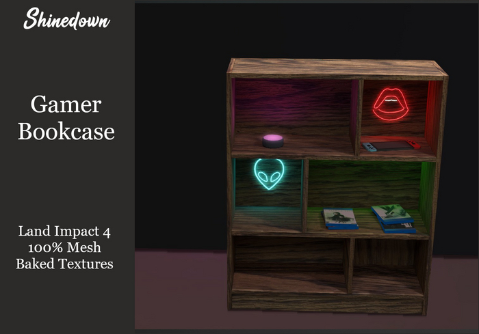 Shinedown - Gamer Bookcase