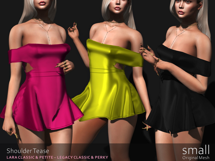 small Shoulder Tease FATPACK