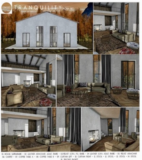 ***RARE*** Concept} *01. Tranquility Home. ULTRARARE