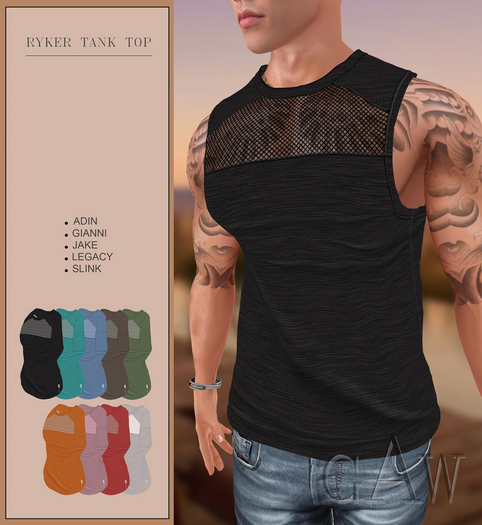 GAW Ryker Tank Top FATPACK