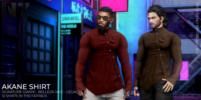 Nero - Akane Shirt - FATPACK