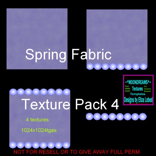 Spring Fabric Pack 4
