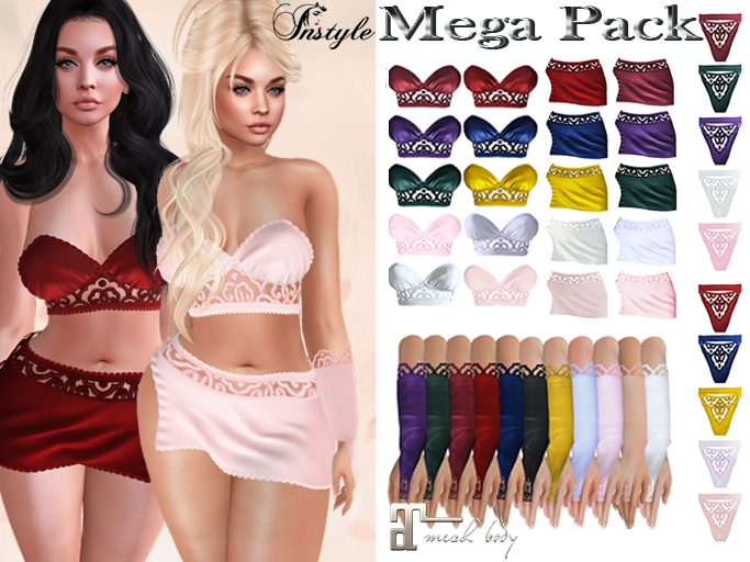 InStyle- Full Set Aisha HUD color -Maitreya