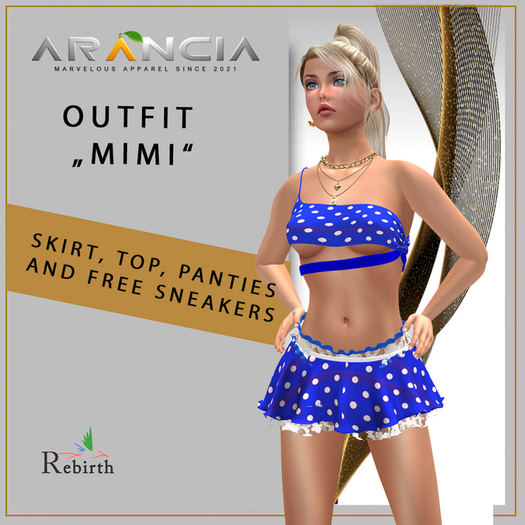 OUTFIT "MIMI" - REBIRTH - incl. free sneakers