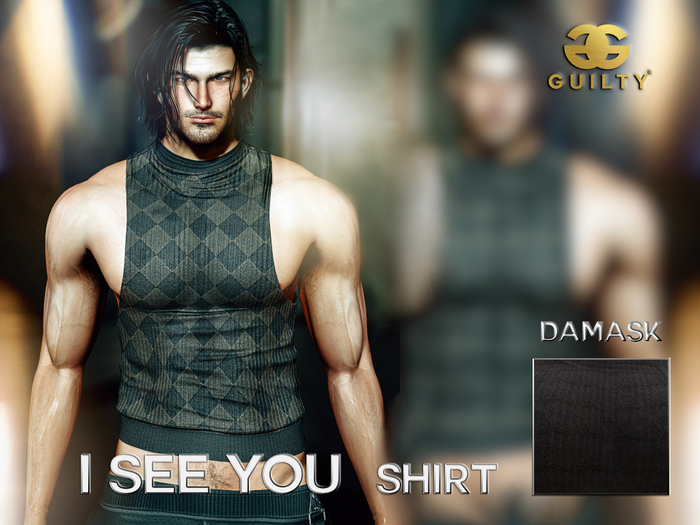 Guilty 075 I See You Damask