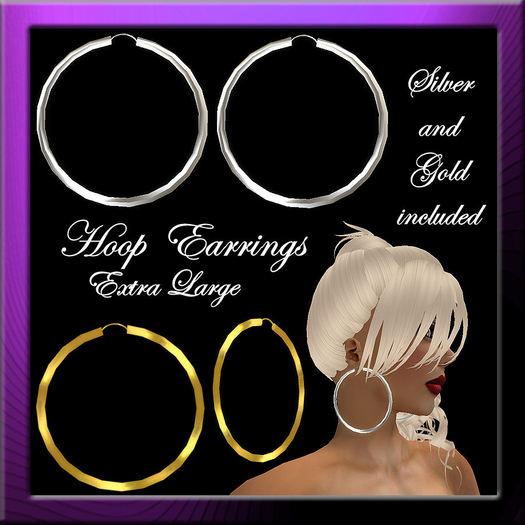 XL Hoop Earrings - Combo Pack