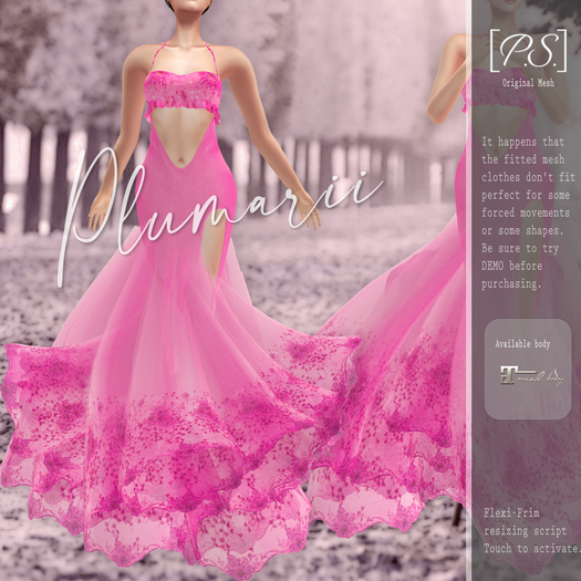 [P.S.]Dress_plumarii(hotpink):Maitreya