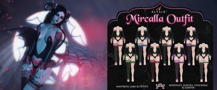 ALTAIR* mircalla outfit .amethyst. (attach me)
