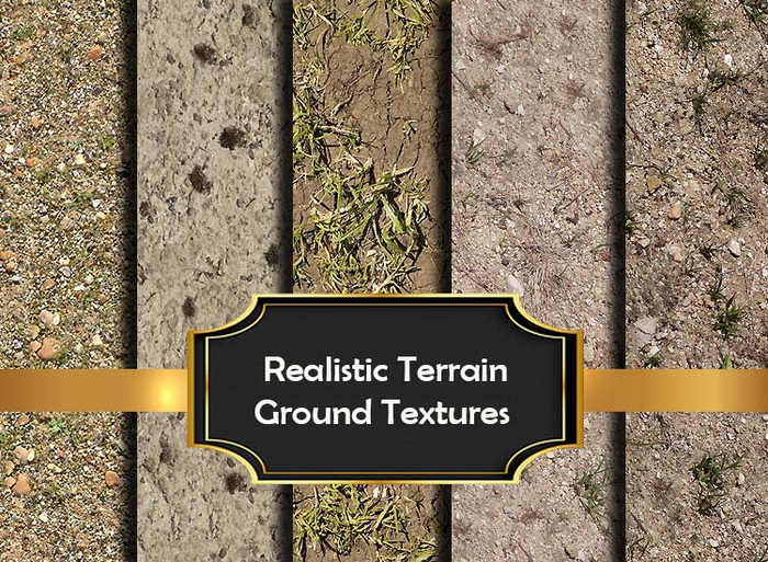 Realistic Terrain Ground Texture Seamless