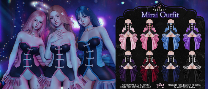 ALTAIR* mirai outfit .violet. (attach me)