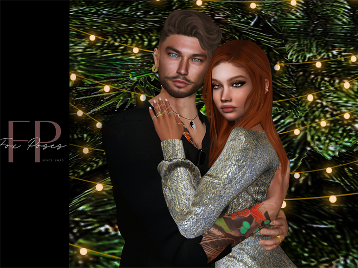 [FoxPoses] Christmas couple bento #02