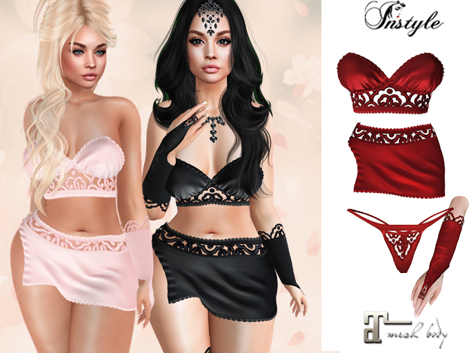 InStyle- Full Set Aisha RED -Maitreya