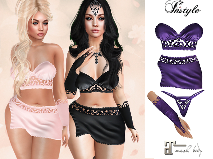 PROMO!!!until 30.11InStyle- Full Set Aisha Violet -Maitreya