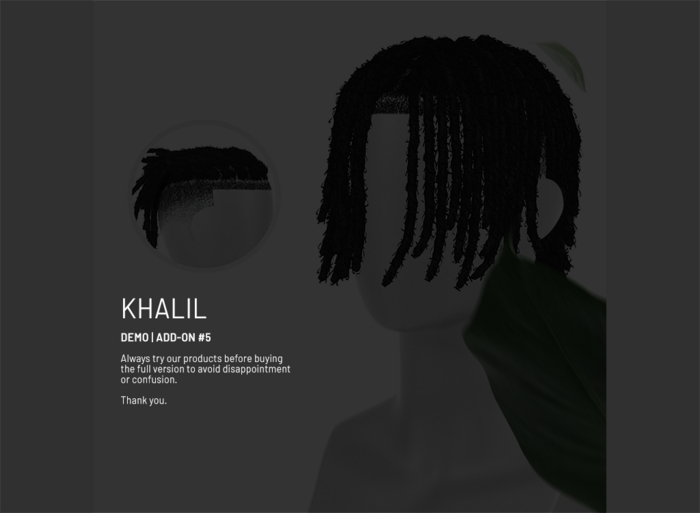 YUTH "KHALIL" DREADS "DEMO" ADD-ON #5