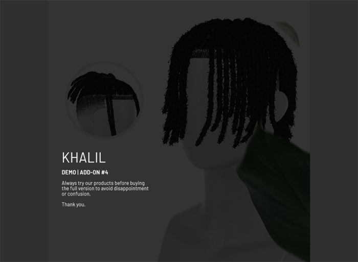 YUTH "KHALIL" DREADS "DEMO" ADD-ON #4
