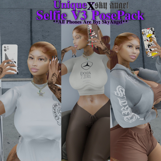 !Unique ~ Selfie V3 PosePack
