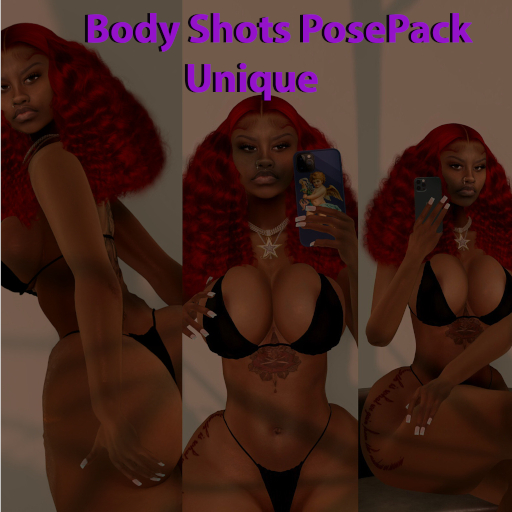 !Unique ~ Body Shots PosePack