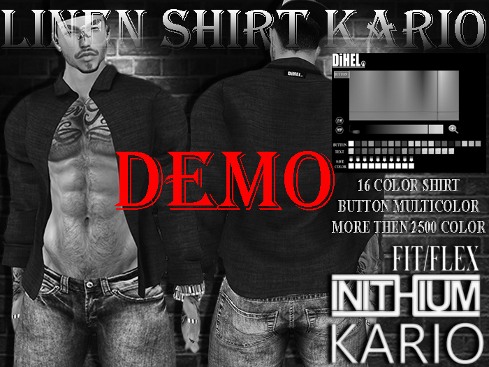 ::DIA::LINEN SHIRT KARIO DEMO