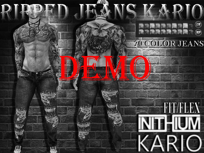 ::DIA::RIPPED JEANS KARIO DEMO