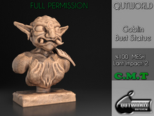 .::QUTWORLD Goblin Bust Statue::.FP 