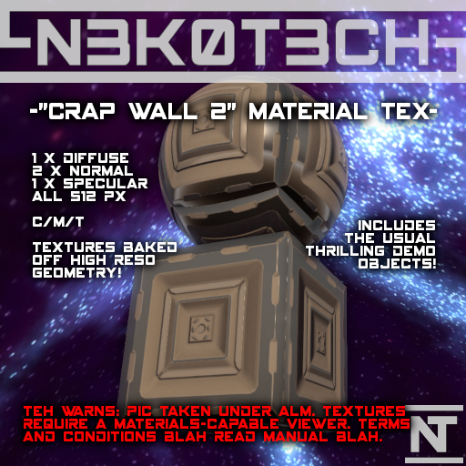 [-NT-] 'Crap Wall 2' Material Tex [Boxed]