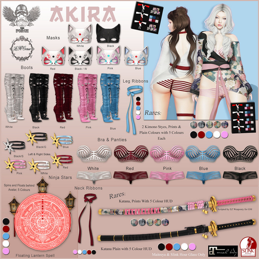 [LFC] Leg Ribbon, Pink, Mait